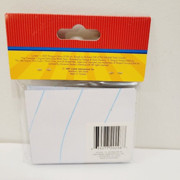 Vtg The Little Engine that Could Train 36 Count Name Tags Party Home School - Picture 2 of 2